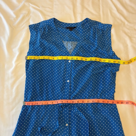 Tommy Hilfiger Classic Sleeveless Dress‎ Tie Waist Size L - Picture 3 of 6